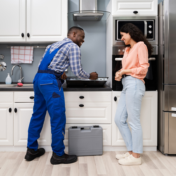 can you provide an estimate for cooktop repair before beginning any work in Athol